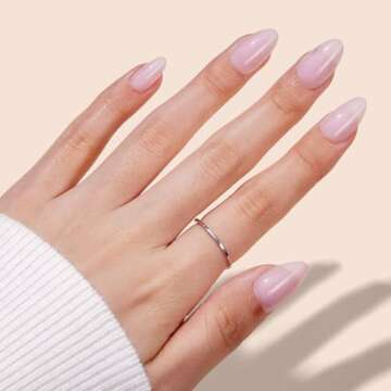 VSALON Press-On Nails - Elegant & Reusable 32 Count Kit