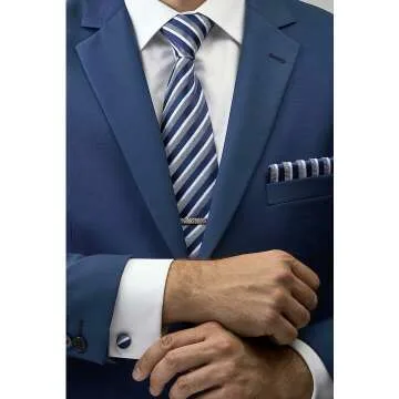 Gift Tie Set with Necktie & Pocket Squares