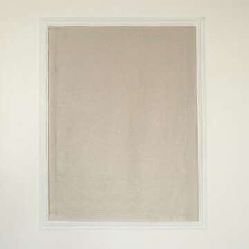 Lily Cordless Roman Shades - Custom Linen Blackout Blinds