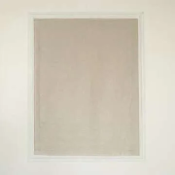 Lily Cordless Roman Shades - Custom Linen Blackout Blinds