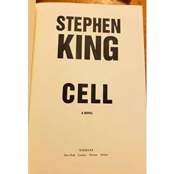 Stephen King CELL: Thrilling Hardcover Adventure Novel