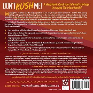 Don't Rush Me!: For Siblings of Children With Sensory Processing Disorder (SPD)