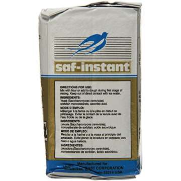 LeSaffre Saf-Instant Yeast, Gold, 2 Pound