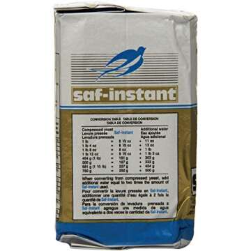 LeSaffre Saf-Instant Yeast, Gold, 2 Pound