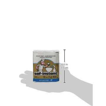 LeSaffre Saf-Instant Yeast, Gold, 2 Pound