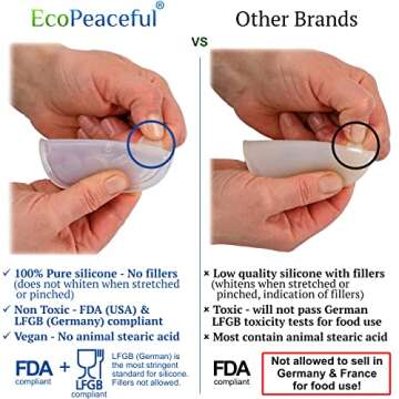 Mason Jar Sprouting Lids - Eco-Friendly 316 Stainless Steel