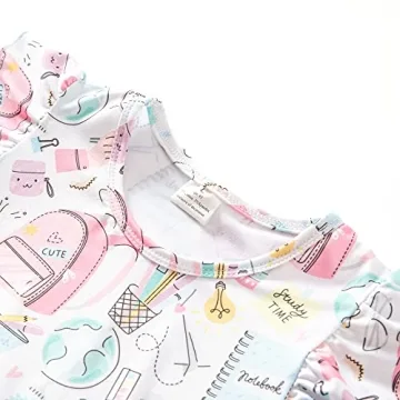 Stylish JONGOS Toddler Girls Flutter Sleeve Dress