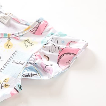 Stylish JONGOS Toddler Girls Flutter Sleeve Dress