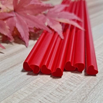 Best MOON Heart Shaped Red Straws for Any Celebration