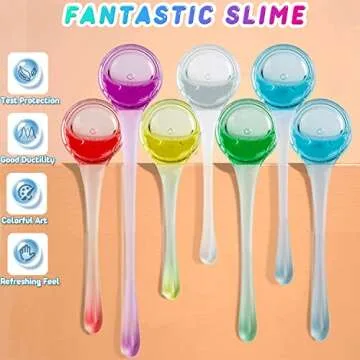 PANSHAN Fidget Advent Calendar 2024 3 Types Slime Christmas Countdown Calendar Toys Holiday Set 24 Days Xmas Surprise Gift Toys for Kids Girls Boys Ages 3 4 5 6 7 8 9+, Blue