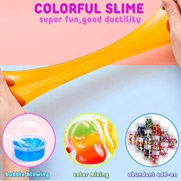 PANSHAN Fidget Advent Calendar 2024 3 Types Slime Christmas Countdown Calendar Toys Holiday Set 24 Days Xmas Surprise Gift Toys for Kids Girls Boys Ages 3 4 5 6 7 8 9+, Blue