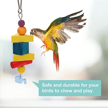 PETNANNY 5pcs Bird Parrot Toys for Small Birds