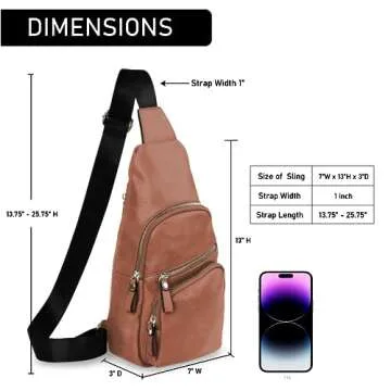 Emperia Small Sling Bag - Stylish Travel Companion