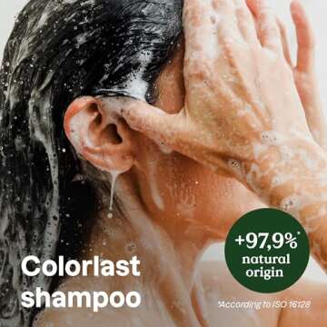 ATTITUDE Colorlast Hair Shampoo with Essential Oils, EWG Verified, Plant and Mineral-Based Ingredien...
