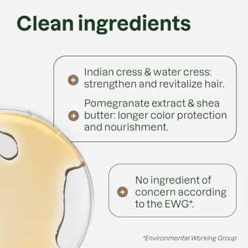 ATTITUDE Colorlast Hair Shampoo with Essential Oils, EWG Verified, Plant and Mineral-Based Ingredients, Vegan Beauty Products, Refillable Aluminum Bottle, Patchouli and Black Pepper, 16 Fl Oz