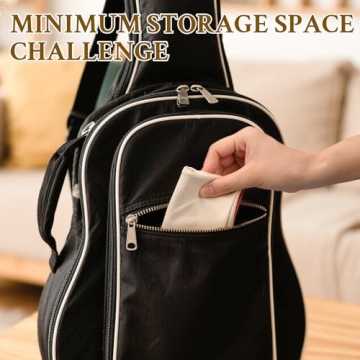 4-Pack Musical Instrument Cleaning Cloth Set for Quick Polish