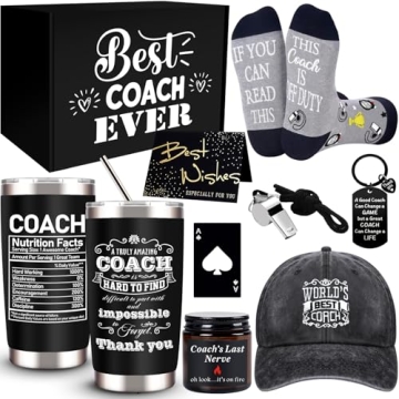 JTAMOHI Best Coach Ever Gifts - Perfect for All Sports!