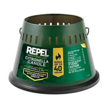 Repel Citronella Triple Wick Candle - 40 Hours of Protection