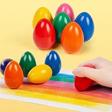 AIERVEN Jumbo Crayons - Washable & Non-Toxic for Toddlers