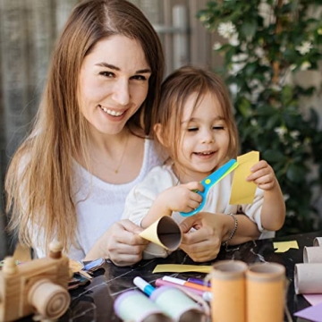 LovesTown Safety Scissors for Kids - 4Color Set