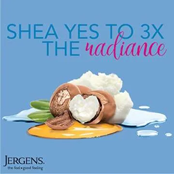 Jergens Wet Skin Body Moisturizer with Shea Butter Oil, Pure Shea Butter In Shower Bod Lotion, Moisturizer for Dry Skin, Fast-Absorbing, Non-Sticky, Dermatologist Tested, 10 Oz