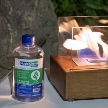 Bioethanol Fuel for Tabletop Firepits and Fireplaces