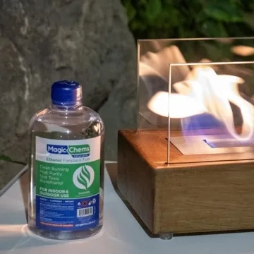 Bioethanol Fuel for Tabletop Firepits and Fireplaces