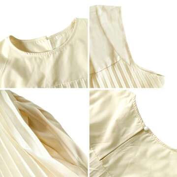 FWAY Womens Summer Cap Short Sleeve Maxi Dress 2025 Pleated Casual Loose Long Dresses with Pockets