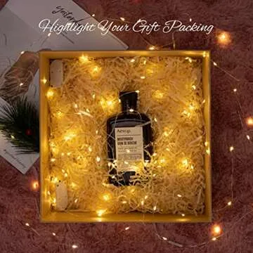 SINAMER 12 Pack Fairy Lights Battery Operated String Lights, 7ft 20 Led Waterproof Copper Wire Firefly Starry for DIY Wedding Party Bedroom Christmas (Warm White)