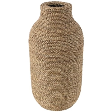 Handmade Seagrass Decorative Vase for Elegant Home Décor