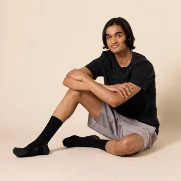 Contemporary Men's Performance Cotton Athletic Socks