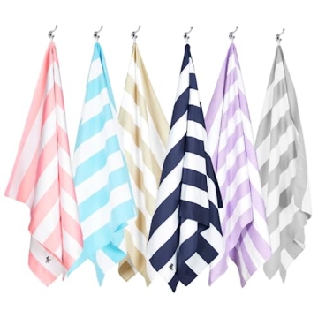 Dock & Bay Beach Towel Lightweight Quick Dry Eco-Friendly