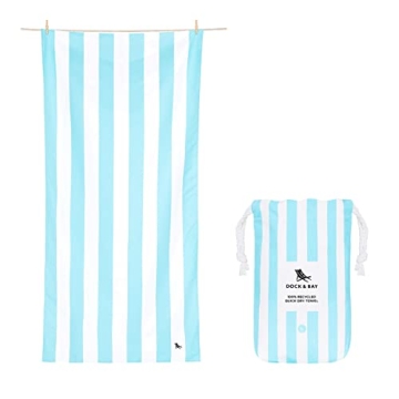 Lightweight Dock & Bay Beach Towel Dry Eco-Friendly Best