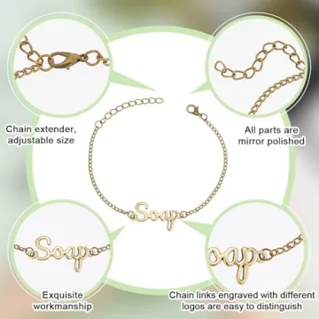 Stylish OLYCRAFT Soap & Lotion Dispenser Chain Labels