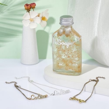 Stylish OLYCRAFT Soap & Lotion Dispenser Chain Labels
