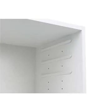 ArtBin 6855SC Super Satchel Cube - 15.5 x 16.75 x 15.625 in. Arts and Crafts Supply Storage with Pre-Drilled Holes, 6 Rail Set, Customizable, White