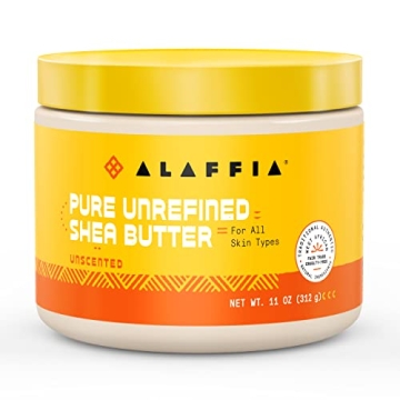 Alaffia Pure Unrefined Shea Butter 11 oz for Skin Care