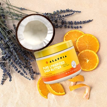 Alaffia Pure Unrefined Shea Butter 11 oz for Skin Care