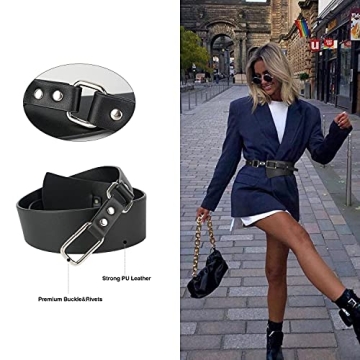 FIORETTO Women Vintage Wide Waist Dress Belt - Style & Quality