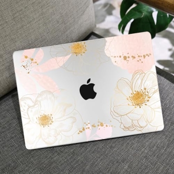 Vibrant MEEgoodo Clear Case for MacBook Air 2024/2023