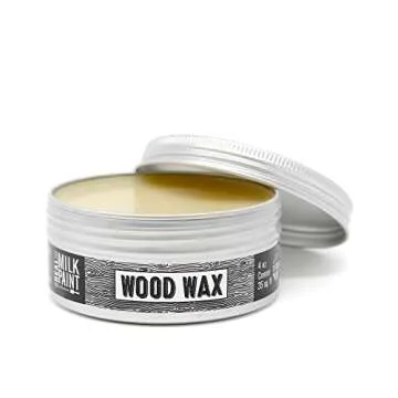 Real Milk Paint, Wood Wax for Finishing & Cutting Boards, Vegan & Food Safe, 4 oz
