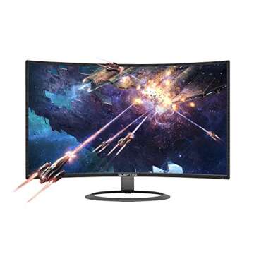 Sceptre New C328W-1920R 32" Curved LED Gaming Monitor for Ultimate Gaming Experience
