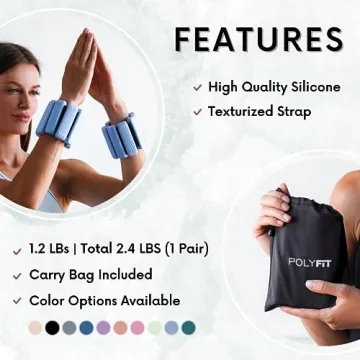 Polyfit Wrist & Ankle Weights - Versatile Fitness Companion