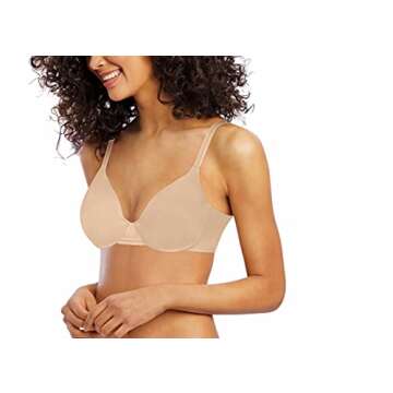 Bali Womens One Smooth U Underwire Bra, Smoothing & Concealing Full-coverage Df3w11 Bras, Soft Taupe...