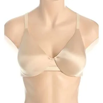 Bali Womens One Smooth U Underwire Bra, Smoothing & Concealing Full-coverage Df3w11 Bras, Soft Taupe, 38C US