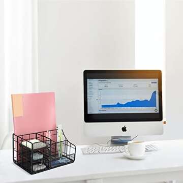 DEZZIE Desk Organizer - Stylish & Functional Workspace Solution