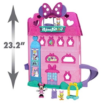 Minnie Mouse Bow-Tel Hotel 20-Piece Playset for Kids