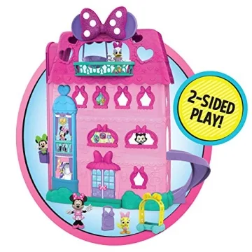 Minnie Mouse Bow-Tel Hotel 20-Piece Playset for Kids