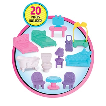 Minnie Mouse Bow-Tel Hotel 20-Piece Playset for Kids