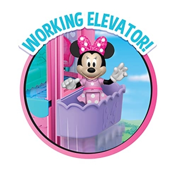 Minnie Mouse Bow-Tel Hotel 20-Piece Playset for Kids